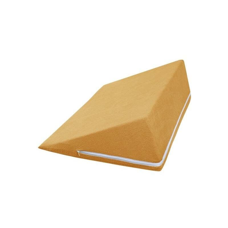 Bellatex Klínový podhlavník hořčicová