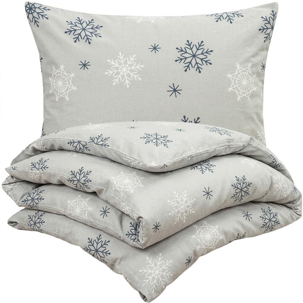 4Home Flanelové povlečení Snow Romance