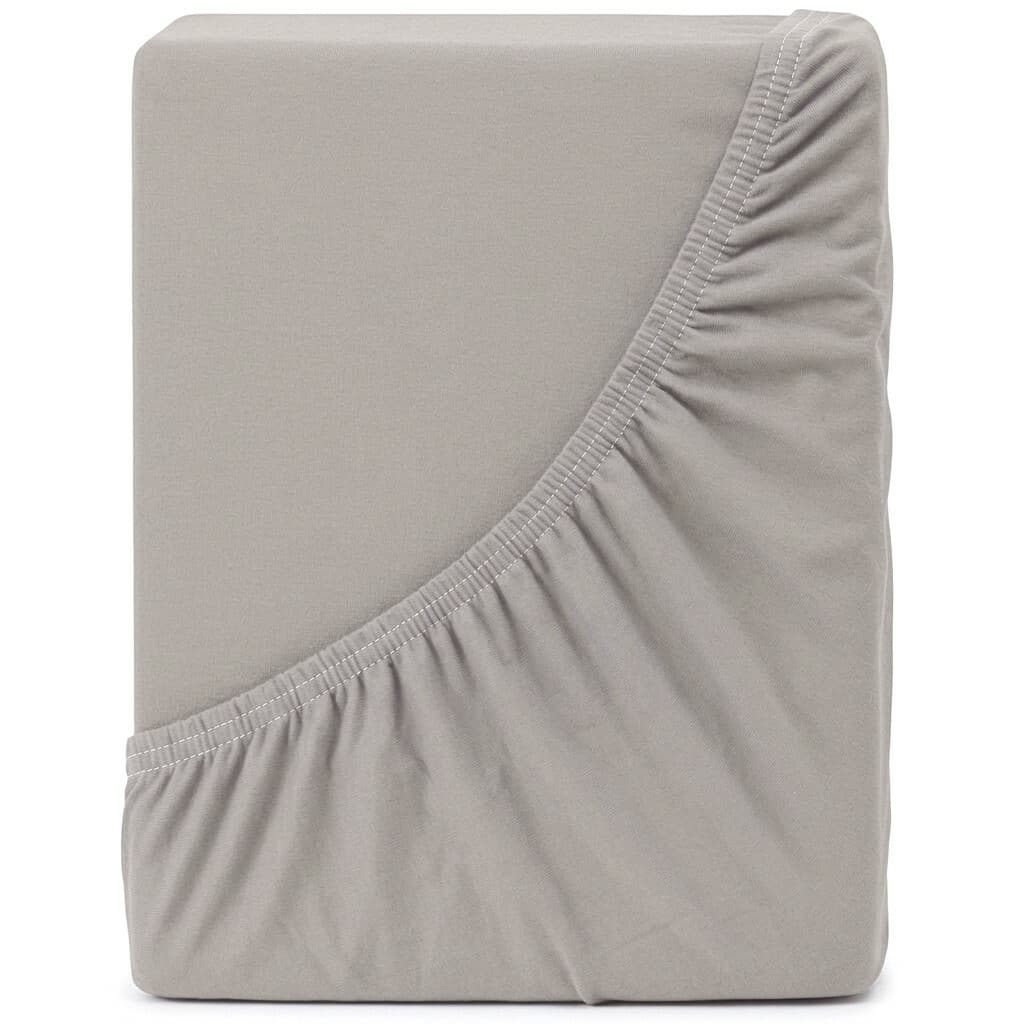 4Home Jersey prostěradlo IDEAL taupe