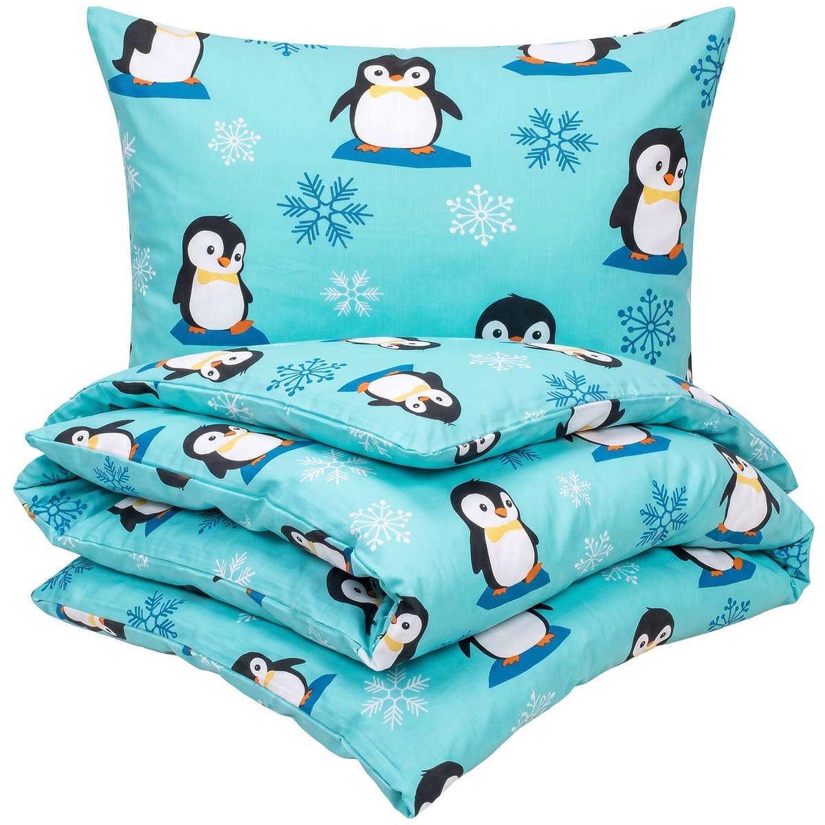 4Home Dětské bavlněné povlečení do postýlky Arctic Friends