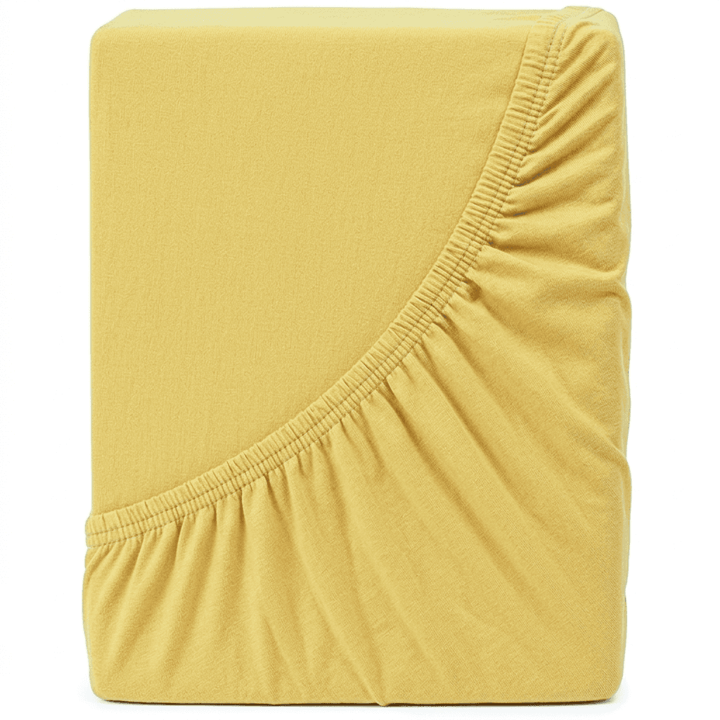 4Home Jersey prostěradlo IDEAL žlutá
