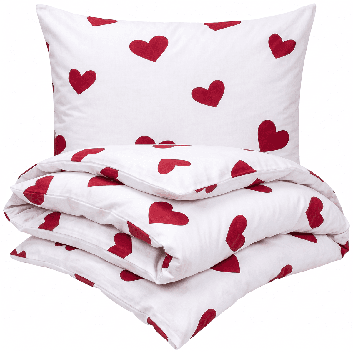 4Home Bavlněné povlečení Red Hearts