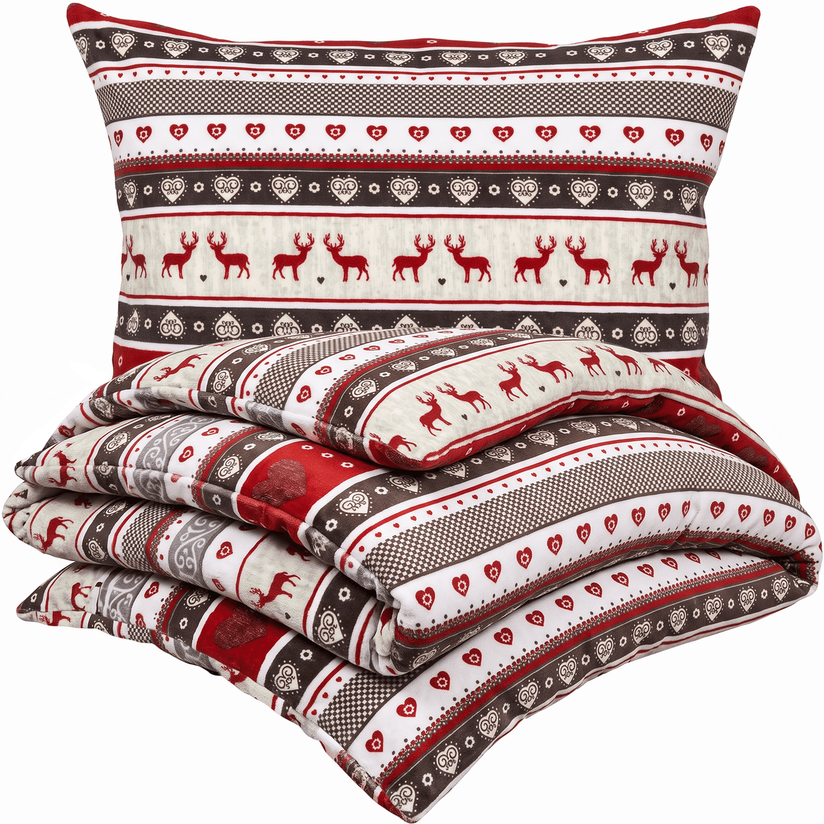 4Home Vánoční povlečení mikroflanel Winter