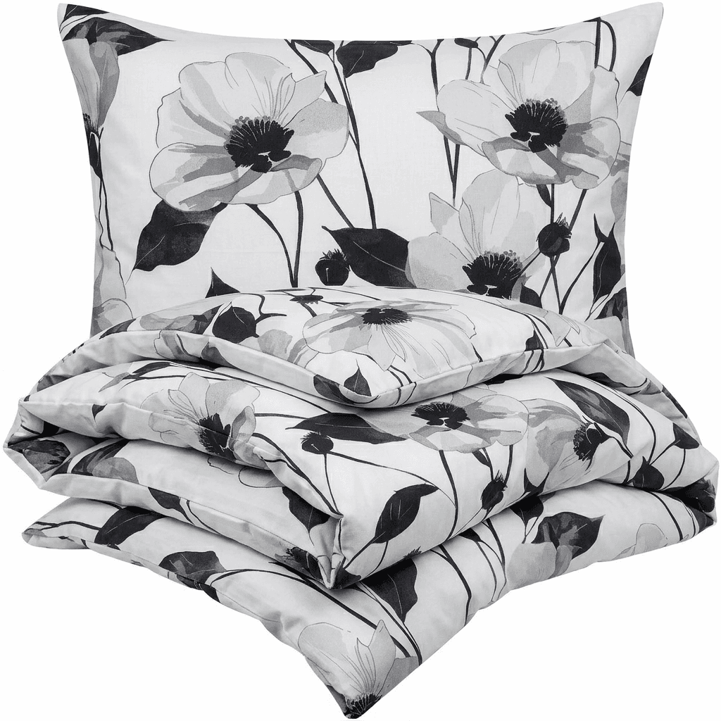 4Home Bavlněné povlečení renforcé Monochrome Bloom