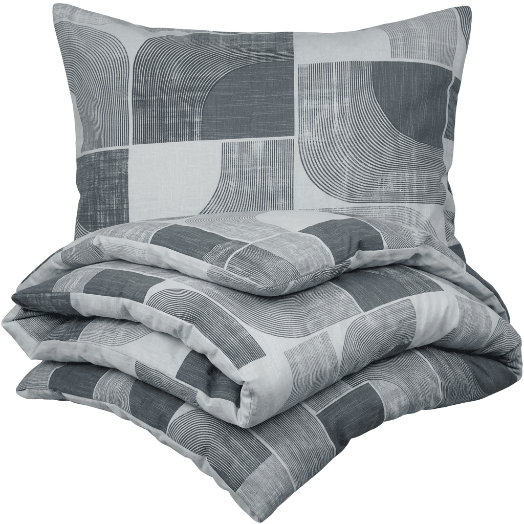 B.E.S. Petrovice Flanelové povlečení Nordic Grey