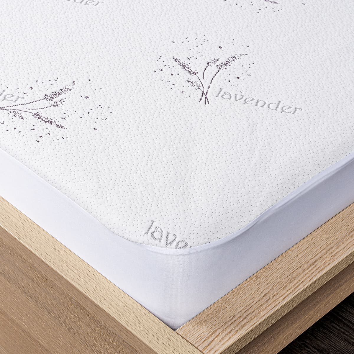 4Home Lavender Nepropustný chránič matrace s lemem