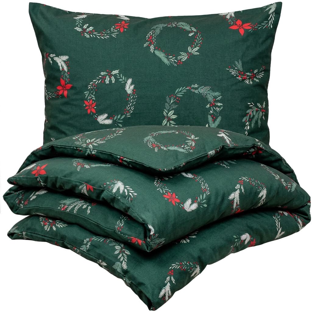 4Home Vánoční bavlněné povlečení Poinsettia