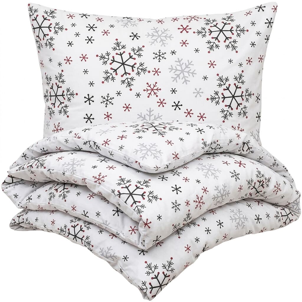 4Home Povlečení mikroflanel Snowflakes