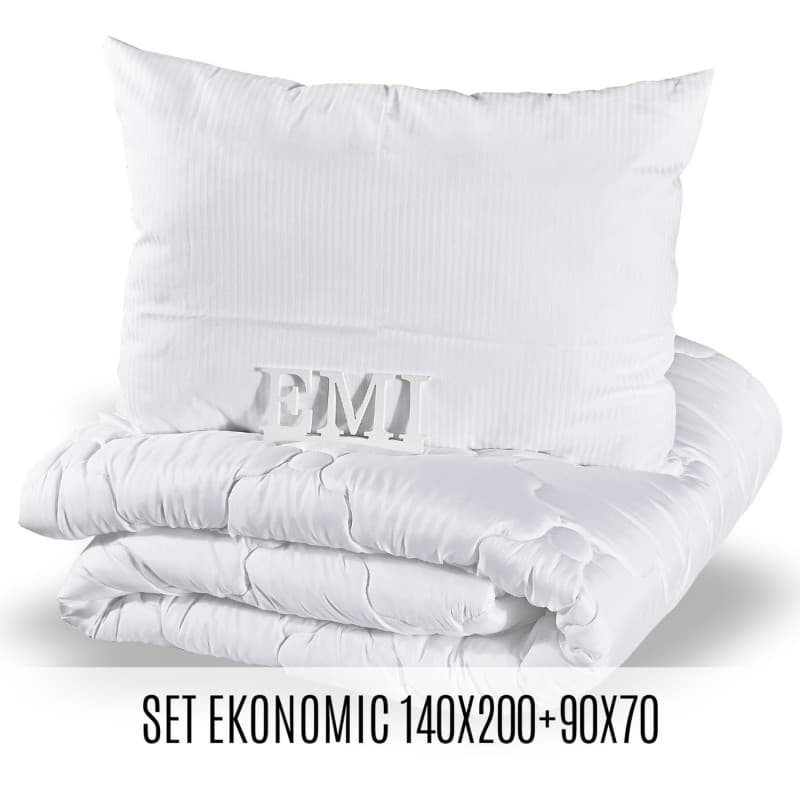 Set přikrývky a polštáře Ekonomic EMI