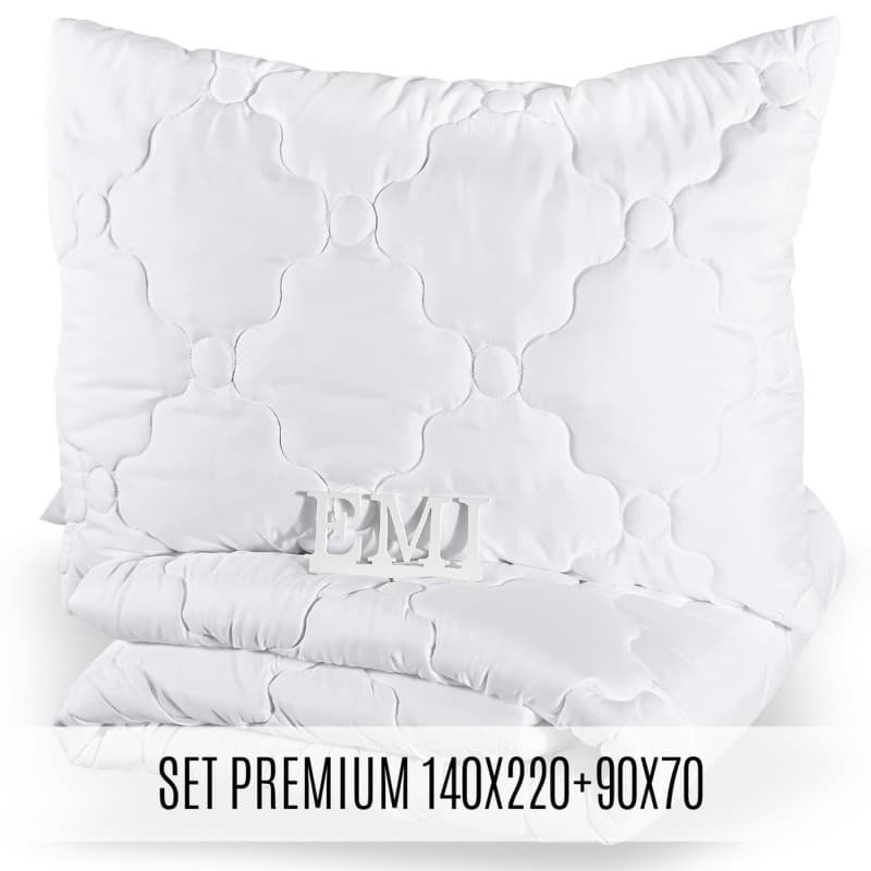 Set prodloužené přikrývky a polštáře Premium EMI