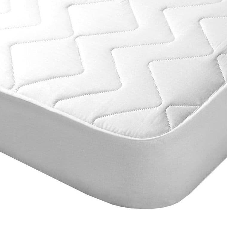 Nepropustný prošívaný chránič matrace s aloe vera bílý