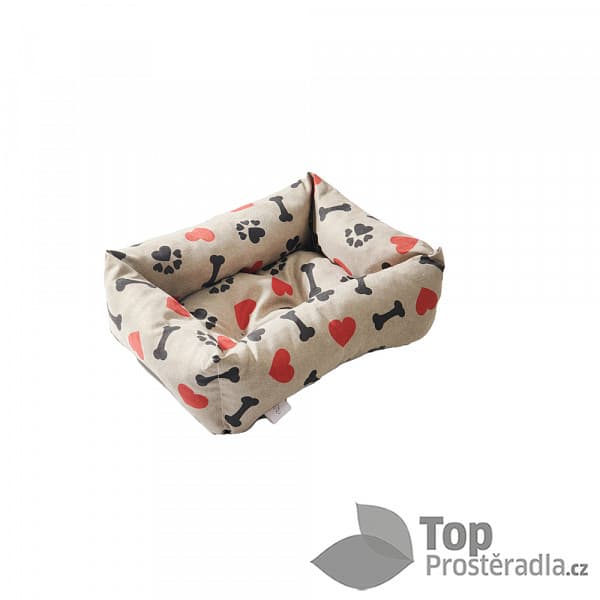 TP Hranatý pelech pro psa Davidog malý 55x42x13